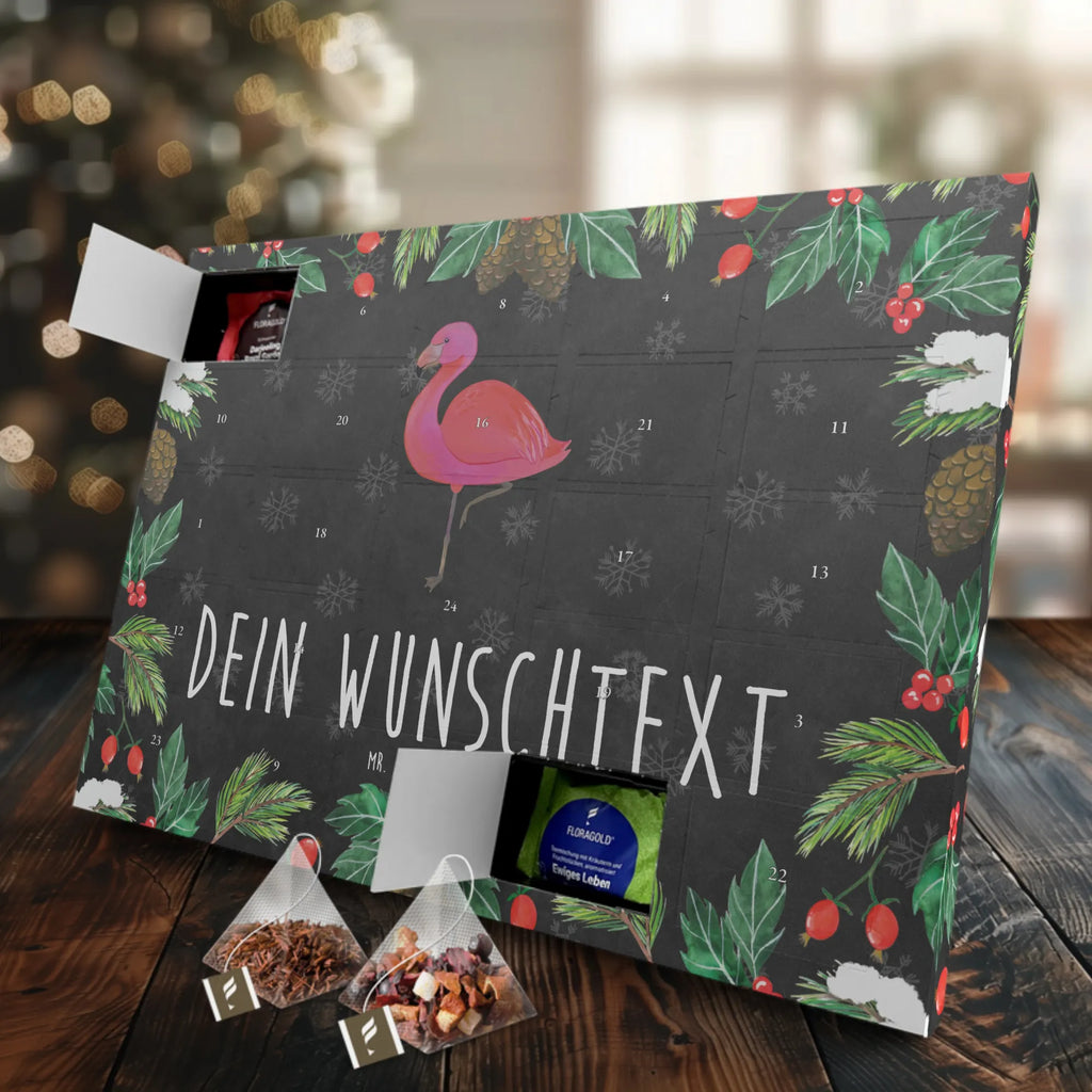 Personalisierter Tee Adventskalender Flamingo Classic Personalisierter Tee Adventskalender, Flamingo, Einzigartig, Selbstliebe, Stolz, ich, für mich, Spruch, Freundin, Freundinnen, Außenseiter, Sohn, Tochter, Geschwister