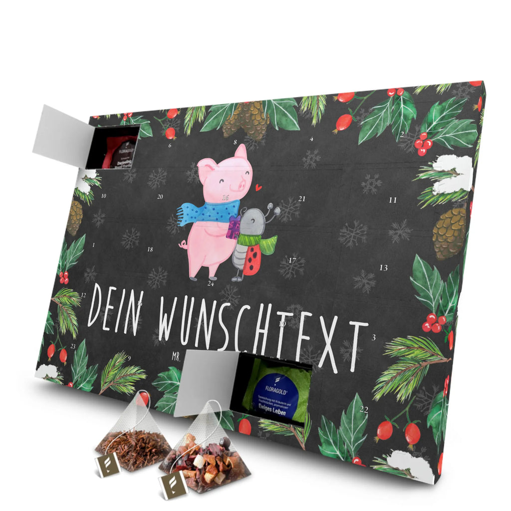 Personalisierter Tee Adventskalender Glühschwein Smörle Personalisierter Tee Adventskalender, Winter, Weihnachten, Weihnachtsdeko, Nikolaus, Advent, Heiligabend, Wintermotiv, Handgezeichnetes Glühschwein, Kreatives Glühschwein Design, Winterlicher Glühwein Spruch, Glühwein Liebhaber Geschenk, Herzliches Marienkäfer Motiv, Marienkäfer in Winterkleidung, Glühwein ist köstlich Spruch, Smörle der stolze Marienkäfer, Süßer Marienkäfer gibt Geschenk, Romantische Geschenkidee Glühwein