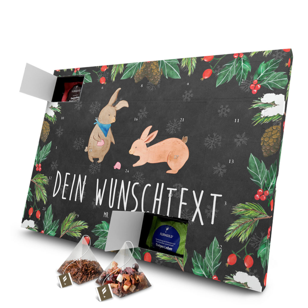 Personalisierter Tee Adventskalender Hasen Muschel Personalisierter Tee Adventskalender, Familie, Vatertag, Muttertag, Bruder, Schwester, Mama, Papa, Oma, Opa, Hasen, beste Freundin, Freundin, Freundinnen, best friends, BFF, Muscheln sammeln, Muscheln, Meer