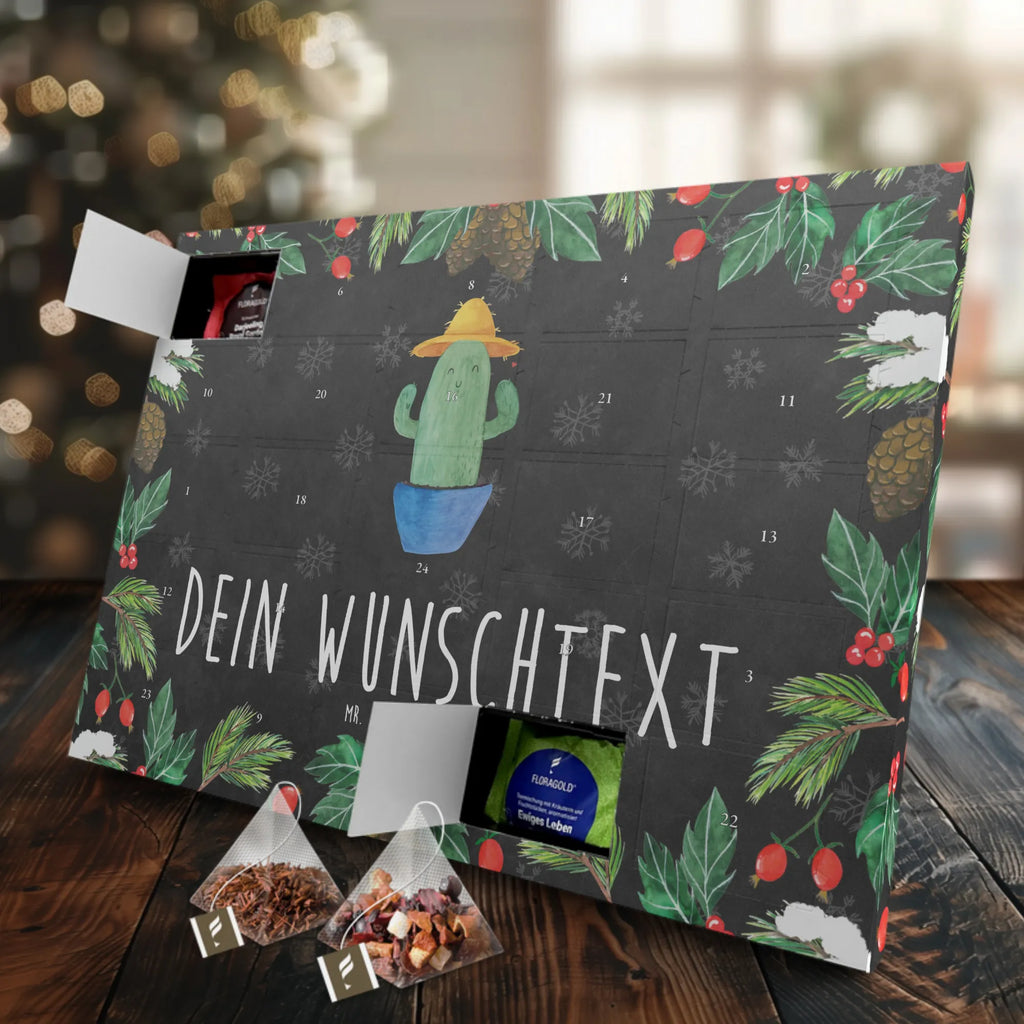 Personalisierter Tee Adventskalender Kaktus Hut Personalisierter Tee Adventskalender, Kaktus, Kakteen, Reisen, Weltreise, Weltenbummler, Reisetagebuch, Städtetrip, Kaktusliebe, Geschenkidee, Spruch, Motivation