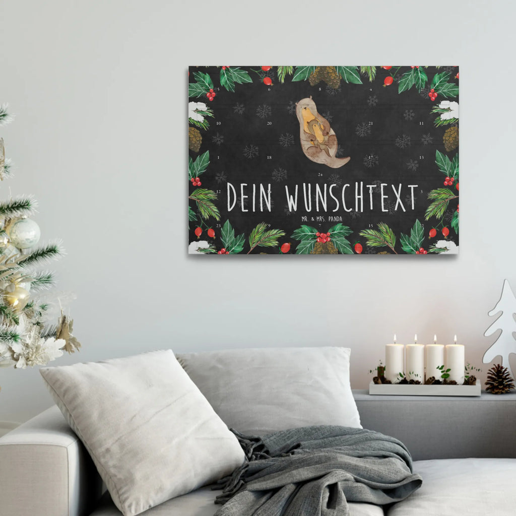 Personalisierter Tee Adventskalender Otter Kind Personalisierter Tee Adventskalender, Otter, Fischotter, Seeotter, Otter Seeotter See Otter