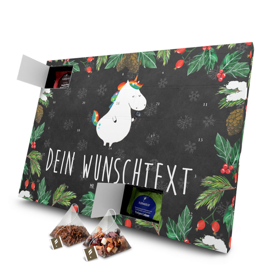 Personalisierter Tee Adventskalender Einhorn Sänger Personalisierter Tee Adventskalender, Einhorn, Einhörner, Einhorn Deko, Pegasus, Unicorn, Glitzer, Konfetti, Party, Geburtstag, Feier, Fest, Disco, Sängerin, Sänger, Freundin