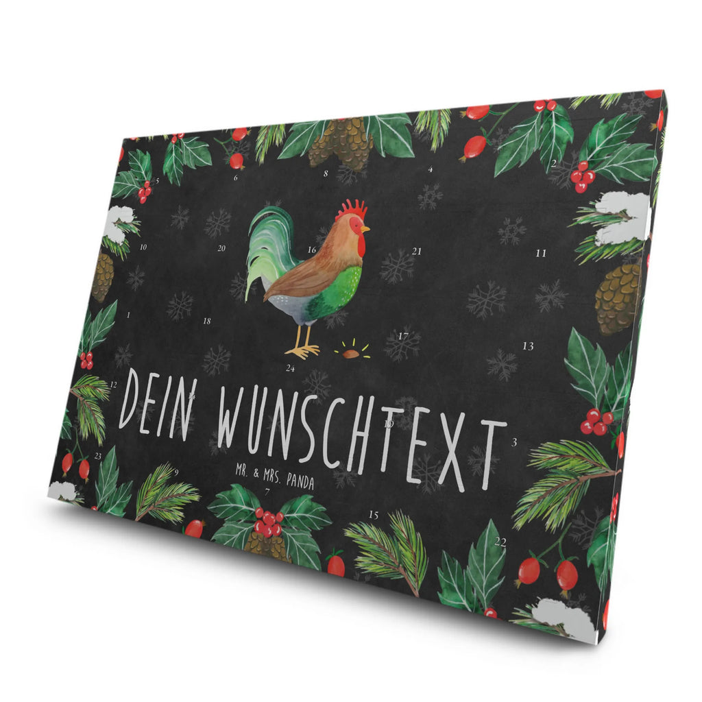 Personalisierter Tee Adventskalender Hahn Korn Personalisierter Tee Adventskalender, Bauernhof, Hoftiere, Landwirt, Landwirtin, Hahn, Korn, Henne, Eier, Natur