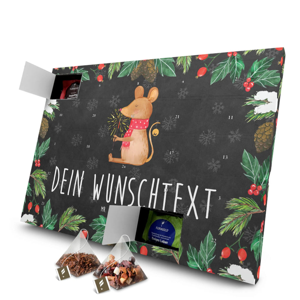 Personalisierter Tee Adventskalender Maus Weihnachten Personalisierter Tee Adventskalender, Winter, Weihnachten, Weihnachtsdeko, Nikolaus, Advent, Heiligabend, Wintermotiv, Frohe Weihnachten, Weihnachtsgruß, Weihnachtsmotiv, Maus, Mäuschen, Weihnachtswunder