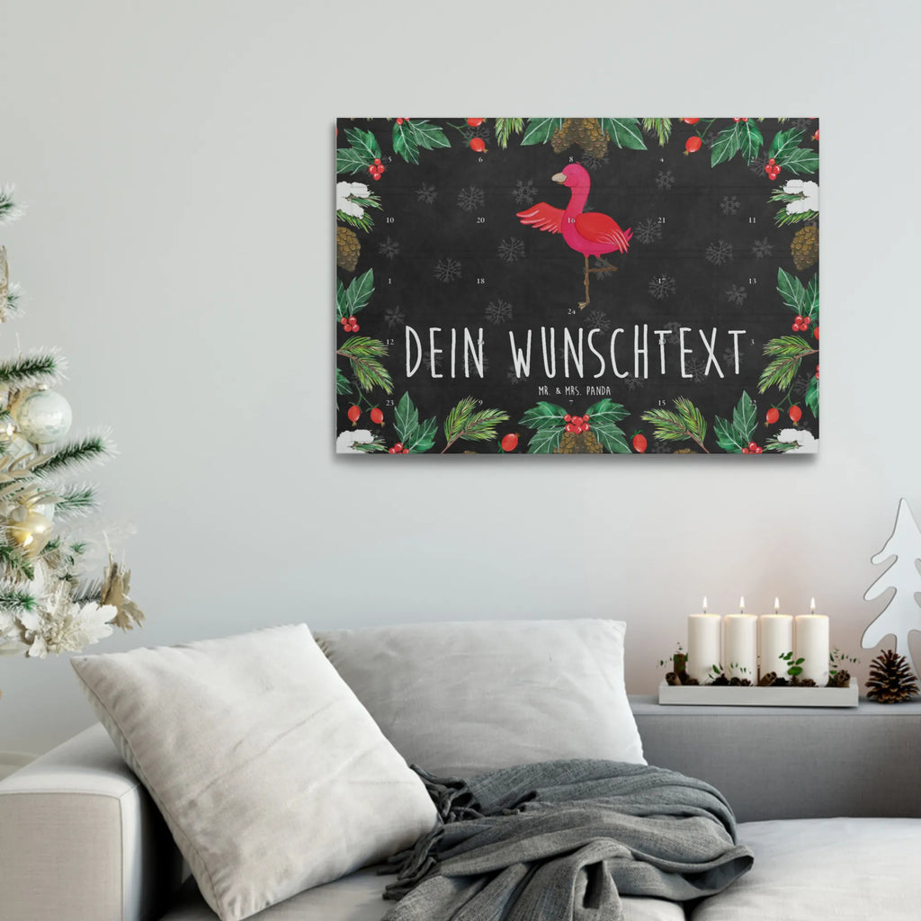 Personalisierter Tee Adventskalender Flamingo Yoga Personalisierter Tee Adventskalender, Flamingo, Vogel, Yoga, Namaste, Achtsamkeit, Yoga-Übung, Entspannung, Ärger, Aufregen, Tiefenentspannung