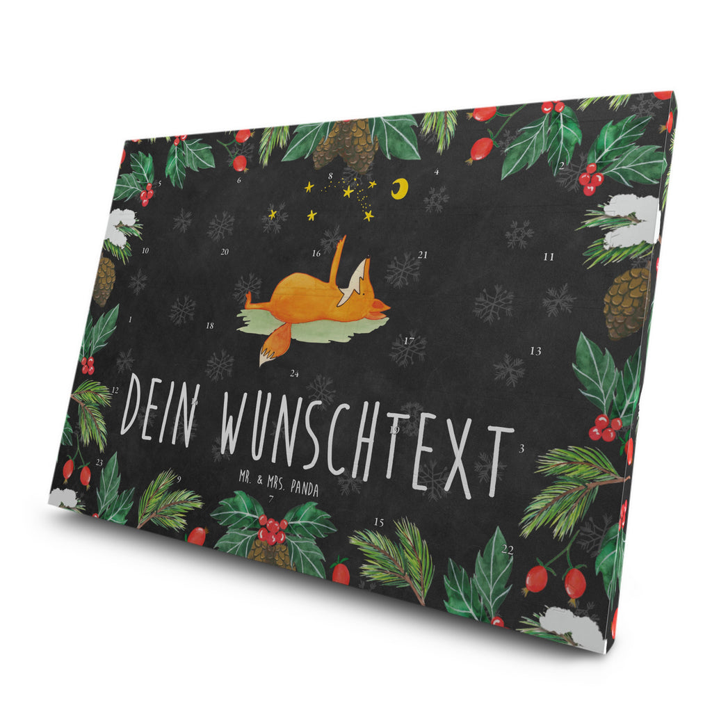 Personalisierter Tee Adventskalender Fuchs Sterne Personalisierter Tee Adventskalender, Fuchs, Füchse, tröstende Worte, Spruch positiv, Spruch schön, Romantik, Always Look on the Bright Side of Life