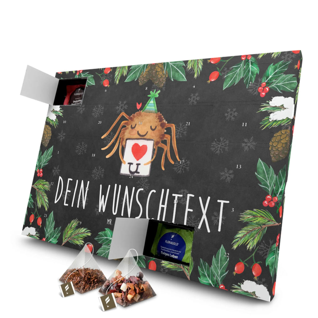 Personalisierter Tee Adventskalender Spinne Agathe Brief Personalisierter Tee Adventskalender, Spinne Agathe, Spinne, Agathe, Videos, Merchandise, Liebesbeweis, Ich Liebe dich, Heiratsantrag, Verliebt, Liebespaar, Liebesgeschenk, Treuebeweis, Treuetest