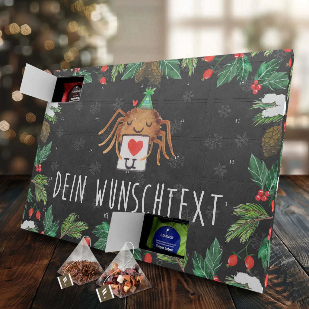 Personalisierter Tee Adventskalender Spinne Agathe Brief Personalisierter Tee Adventskalender, Spinne Agathe, Spinne, Agathe, Videos, Merchandise, Liebesbeweis, Ich Liebe dich, Heiratsantrag, Verliebt, Liebespaar, Liebesgeschenk, Treuebeweis, Treuetest