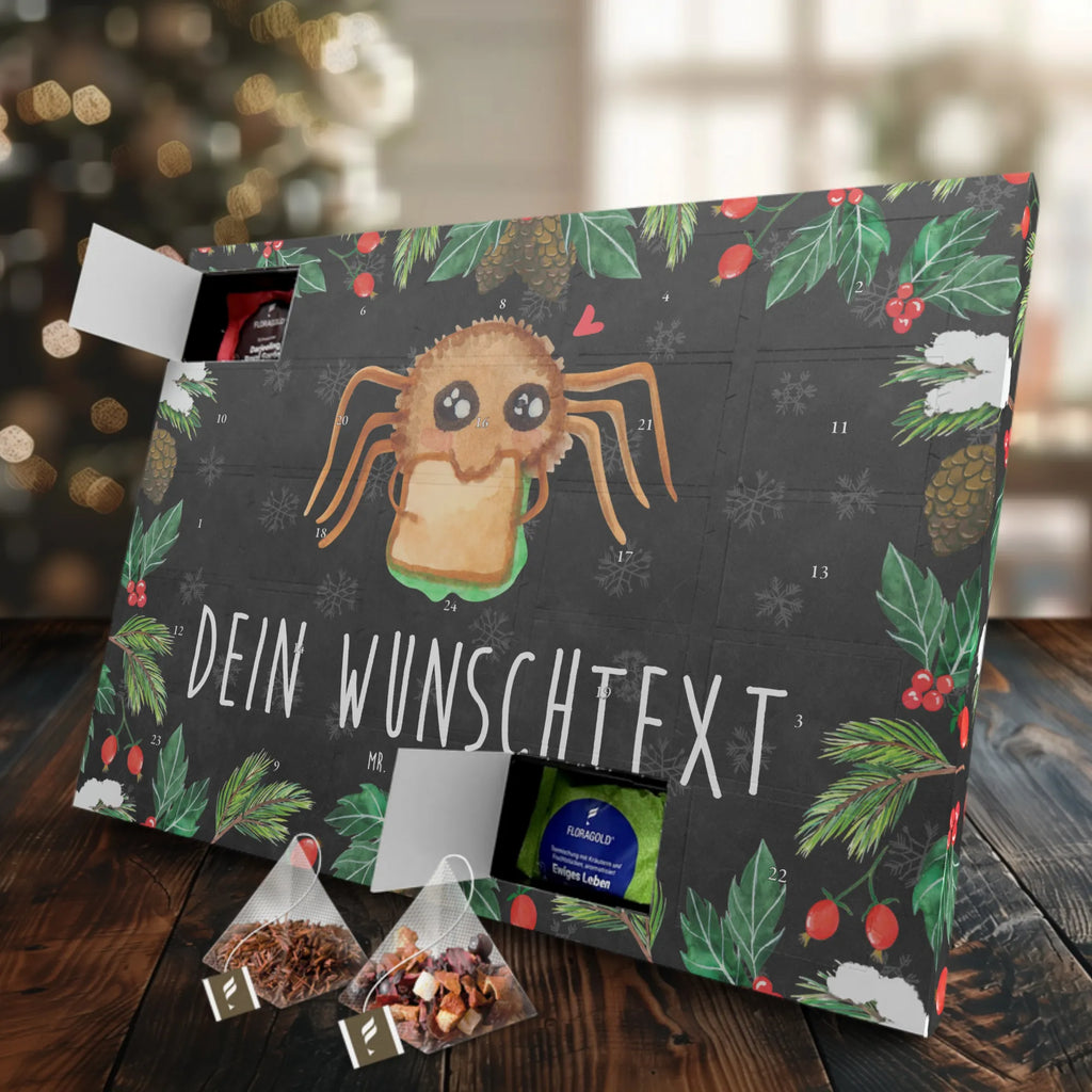 Personalisierter Tee Adventskalender Spinne Agathe Sandwich Personalisierter Tee Adventskalender, Spinne Agathe, Spinne, Agathe, Videos, Merchandise, Glück, Mut, Hungrig, Verfressen, Lebensfreude, Alles wird gut, Hunger