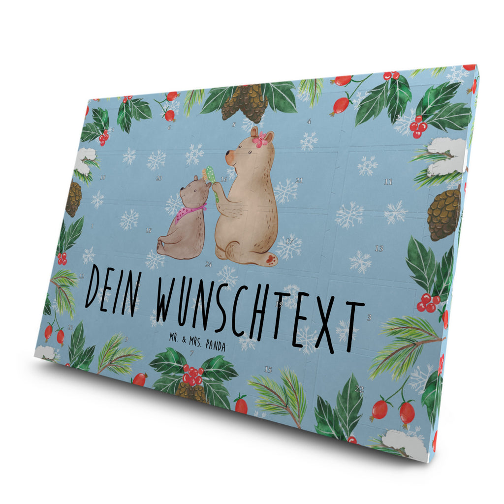 Personalisierter Tee Adventskalender Bär Kind Personalisierter Tee Adventskalender, Familie, Vatertag, Muttertag, Bruder, Schwester, Mama, Papa, Oma, Opa, Geschenk, Mutti, Mutter