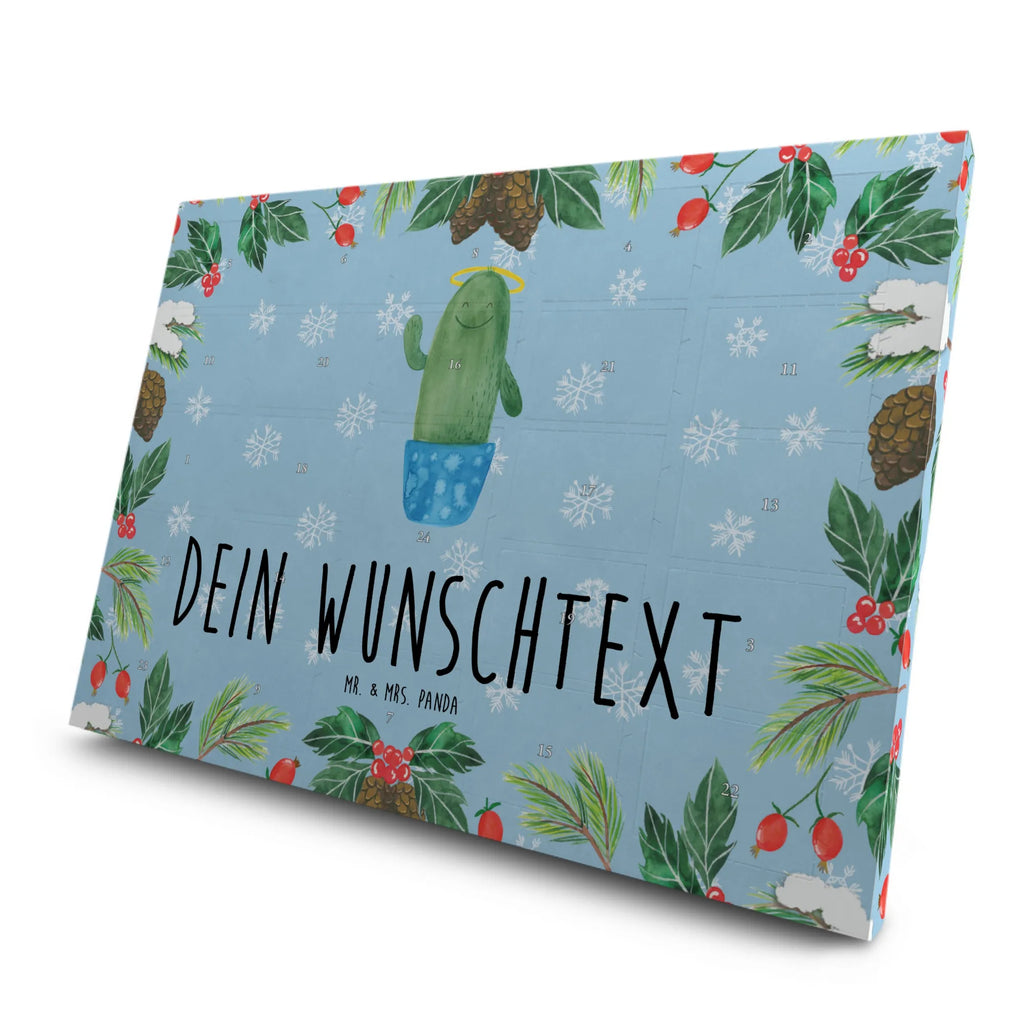 Personalisierter Tee Adventskalender Kaktus Heilig Personalisierter Tee Adventskalender, Kaktus, Kakteen, frech, lustig, Kind, Eltern, Familie, Bruder, Schwester, Schwestern, Freundin, Heiligenschein