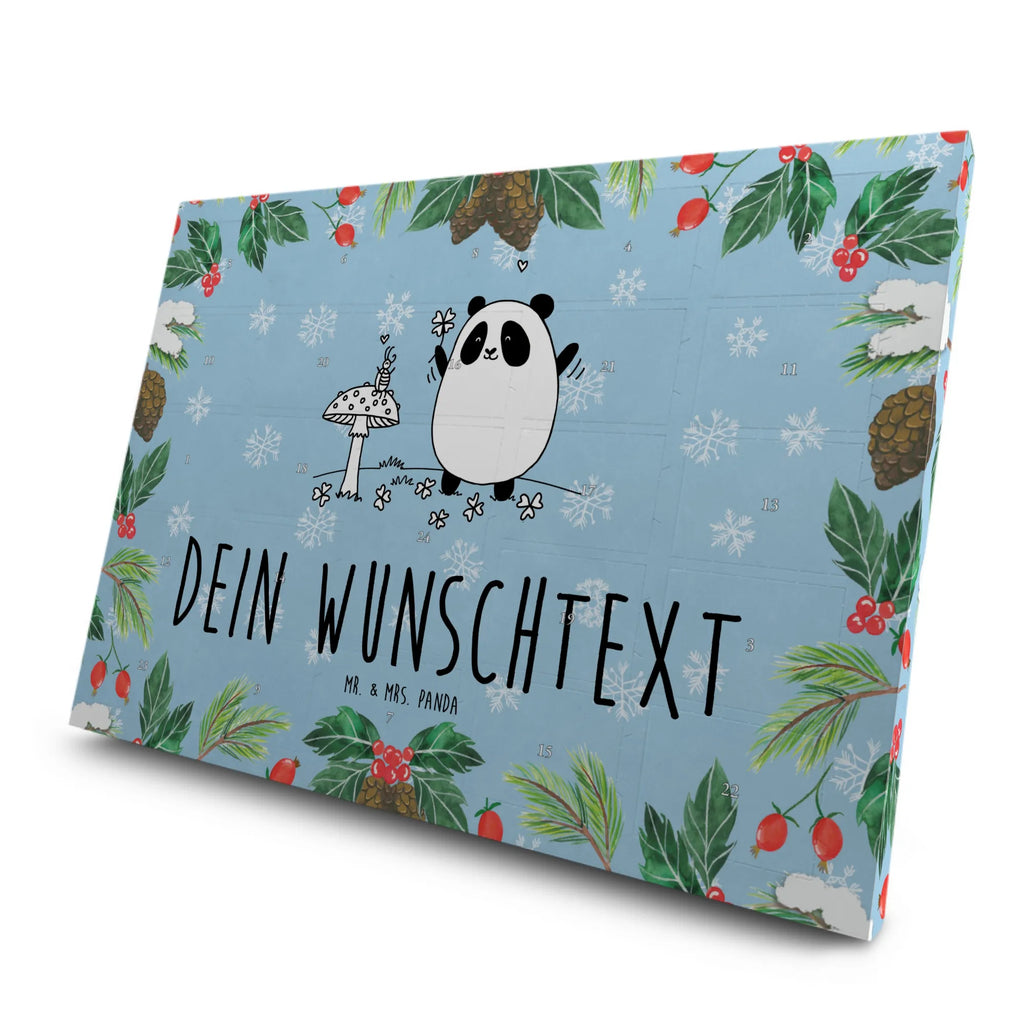 Personalisierter Tee Adventskalender Panda Glück Personalisierter Tee Adventskalender