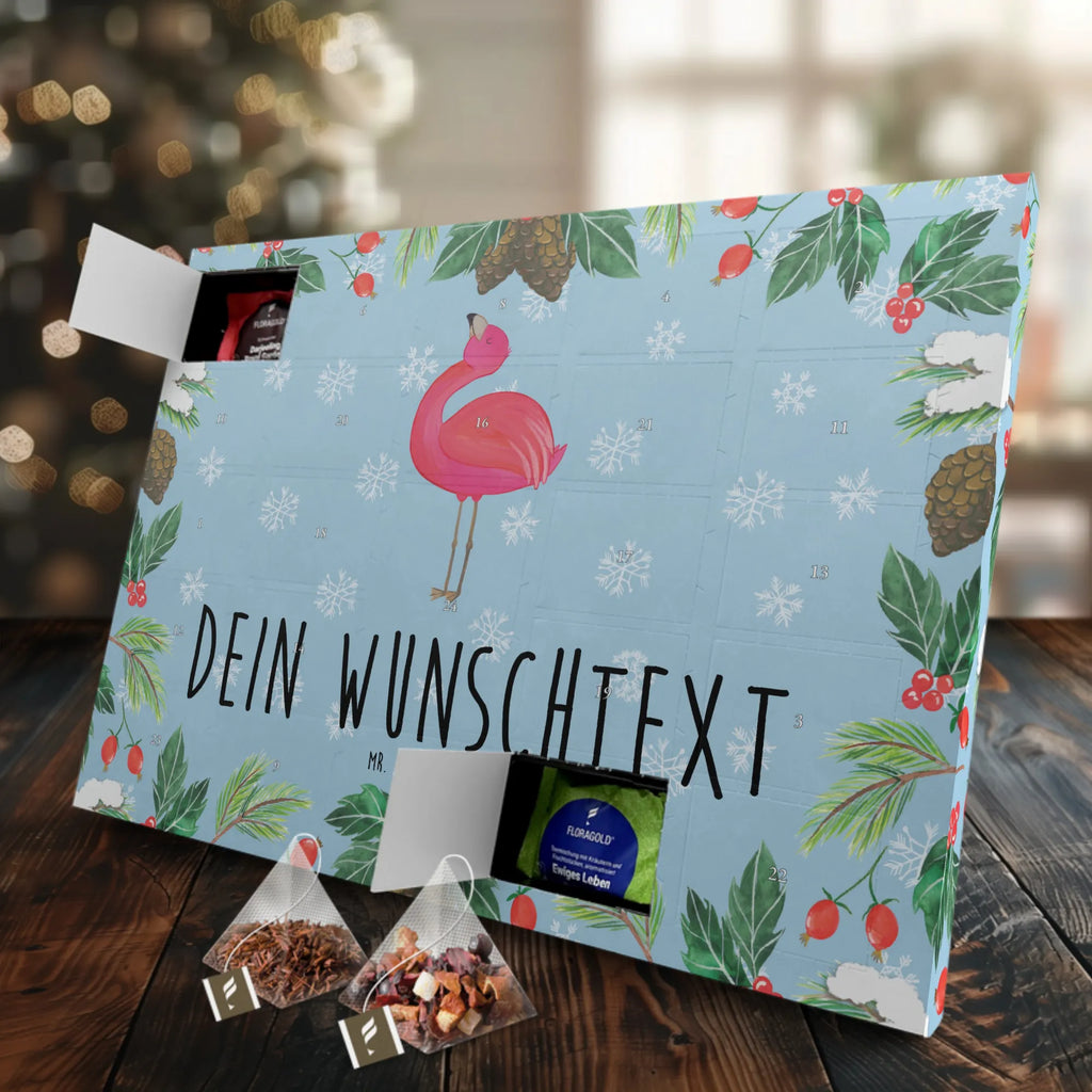 Personalisierter Tee Adventskalender Flamingo Stolz Personalisierter Tee Adventskalender, Flamingo, stolz, Freude, Selbstliebe, Selbstakzeptanz, Freundin, beste Freundin, Tochter, Mama, Schwester