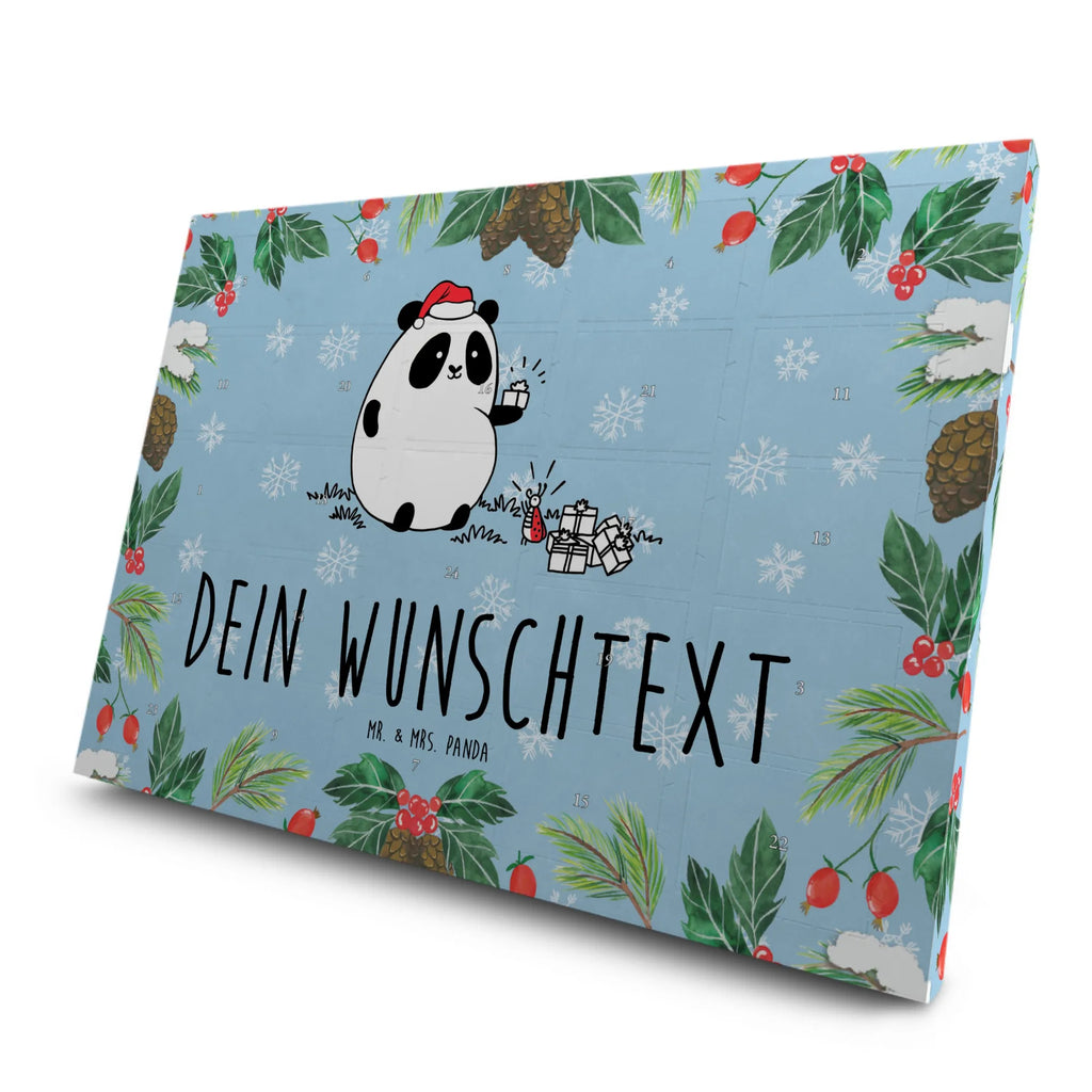 Personalisierter Tee Adventskalender Panda Weihnachtsgeschenk Personalisierter Tee Adventskalender