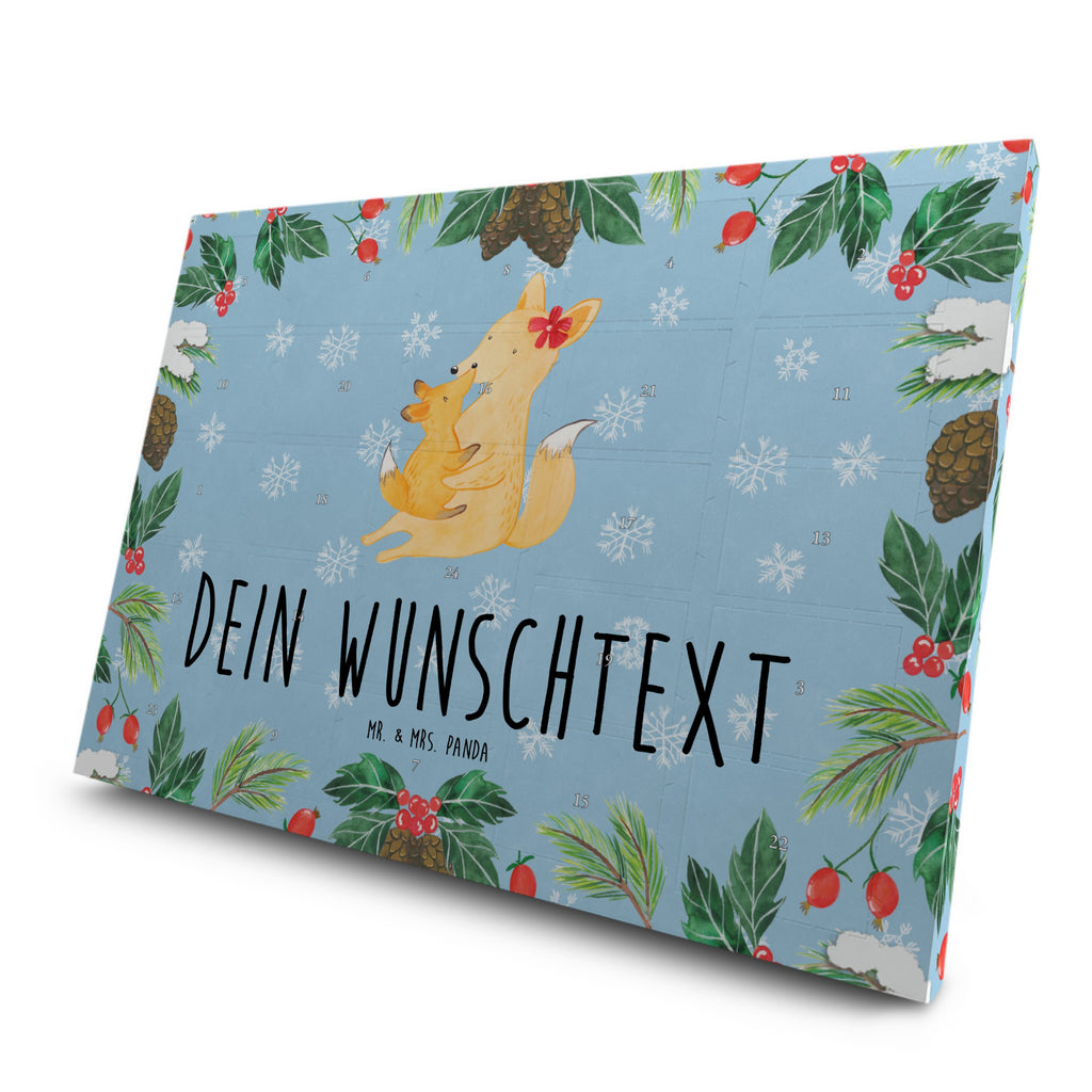 Personalisierter Tee Adventskalender Fuchs Mama Personalisierter Tee Adventskalender, Familie, Vatertag, Muttertag, Bruder, Schwester, Mama, Papa, Oma, Opa, Mutter, Tochter, Lieblingstochter, Beste Tochter, Geschenk