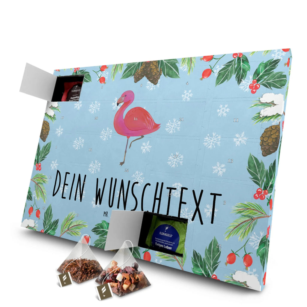 Personalisierter Tee Adventskalender Flamingo Classic Personalisierter Tee Adventskalender, Flamingo, Einzigartig, Selbstliebe, Stolz, ich, für mich, Spruch, Freundin, Freundinnen, Außenseiter, Sohn, Tochter, Geschwister