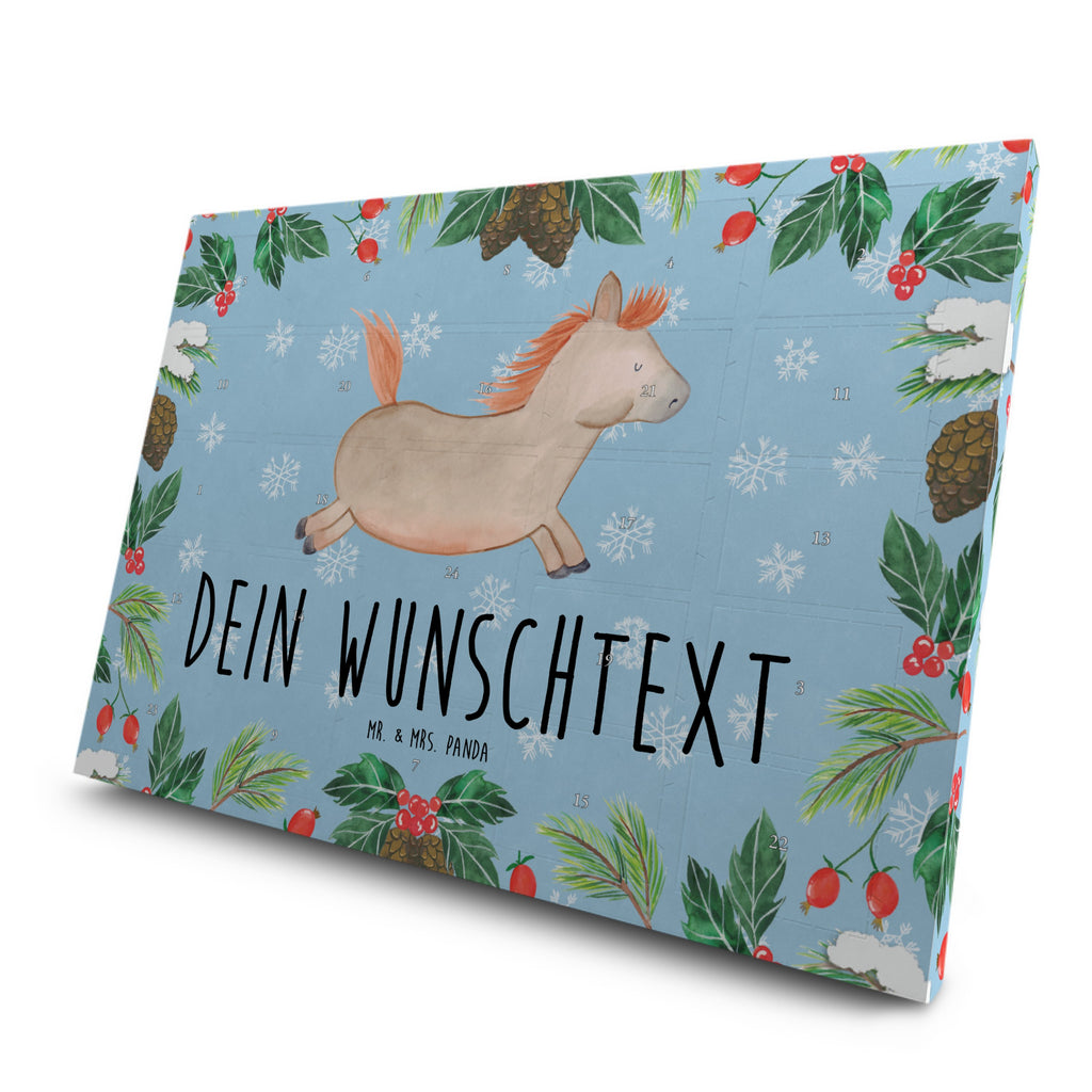 Personalisierter Tee Adventskalender Pferd Springen Personalisierter Tee Adventskalender, Bauernhof, Hoftiere, Landwirt, Landwirtin, Pferd, Pony, Pferde, Stall, Pferdestall, ausreiten, reiten, Pferdebesitzer