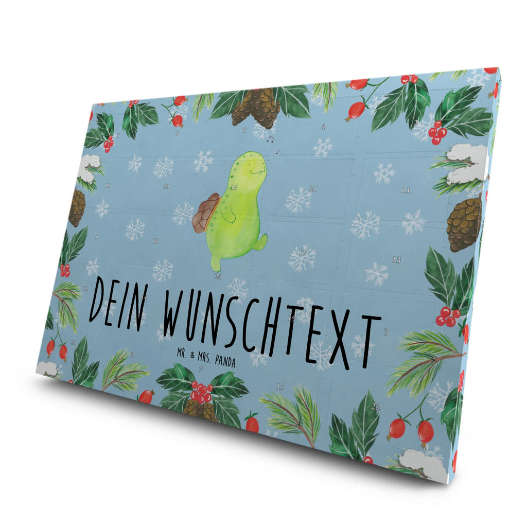 Personalisierter Tee Adventskalender Schildkröte Pfeifen Personalisierter Tee Adventskalender, Schildkröte, Schildi, Schildkröten, fröhlich, Glück, Motivation, Lebensfreude, Depression, Trennung, Neuanfang