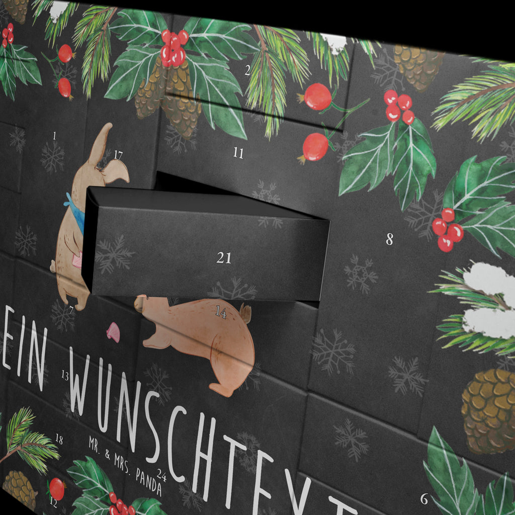 Personalisierter Befüllbarer Adventskalender Hasen Muschel Befüllbarer Adventskalender, Adventskalender zum selbst befüllen, Familie, Vatertag, Muttertag, Bruder, Schwester, Mama, Papa, Oma, Opa, Hasen, beste Freundin, Freundin, Freundinnen, best friends, BFF, Muscheln sammeln, Muscheln, Meer