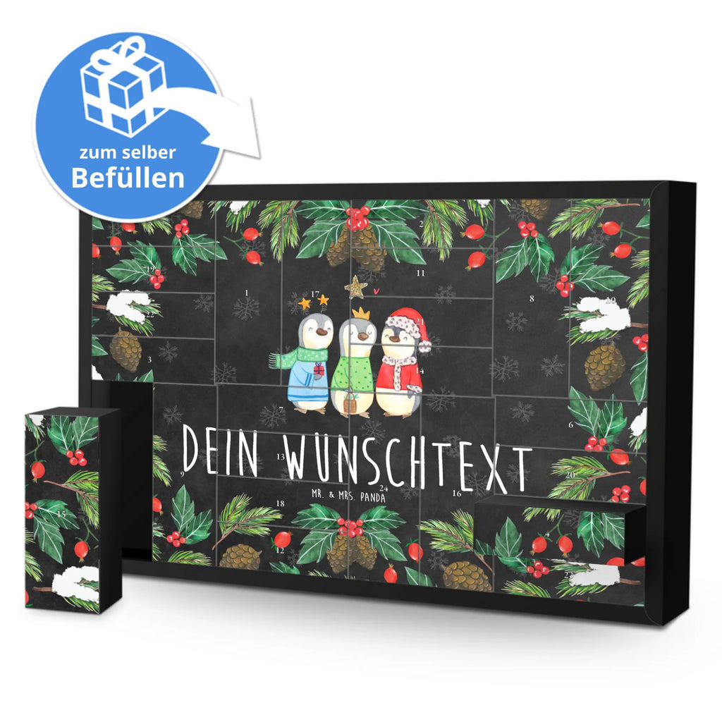 Personalisierter Befüllbarer Adventskalender Winterzeit Heilige drei Könige Befüllbarer Adventskalender, Adventskalender zum selbst befüllen, Winter, Weihnachten, Weihnachtsdeko, Nikolaus, Advent, Heiligabend, Wintermotiv, Weihnachtsmann, Heilige drei Könige, Weihnachtstage, Weihnachtszeit