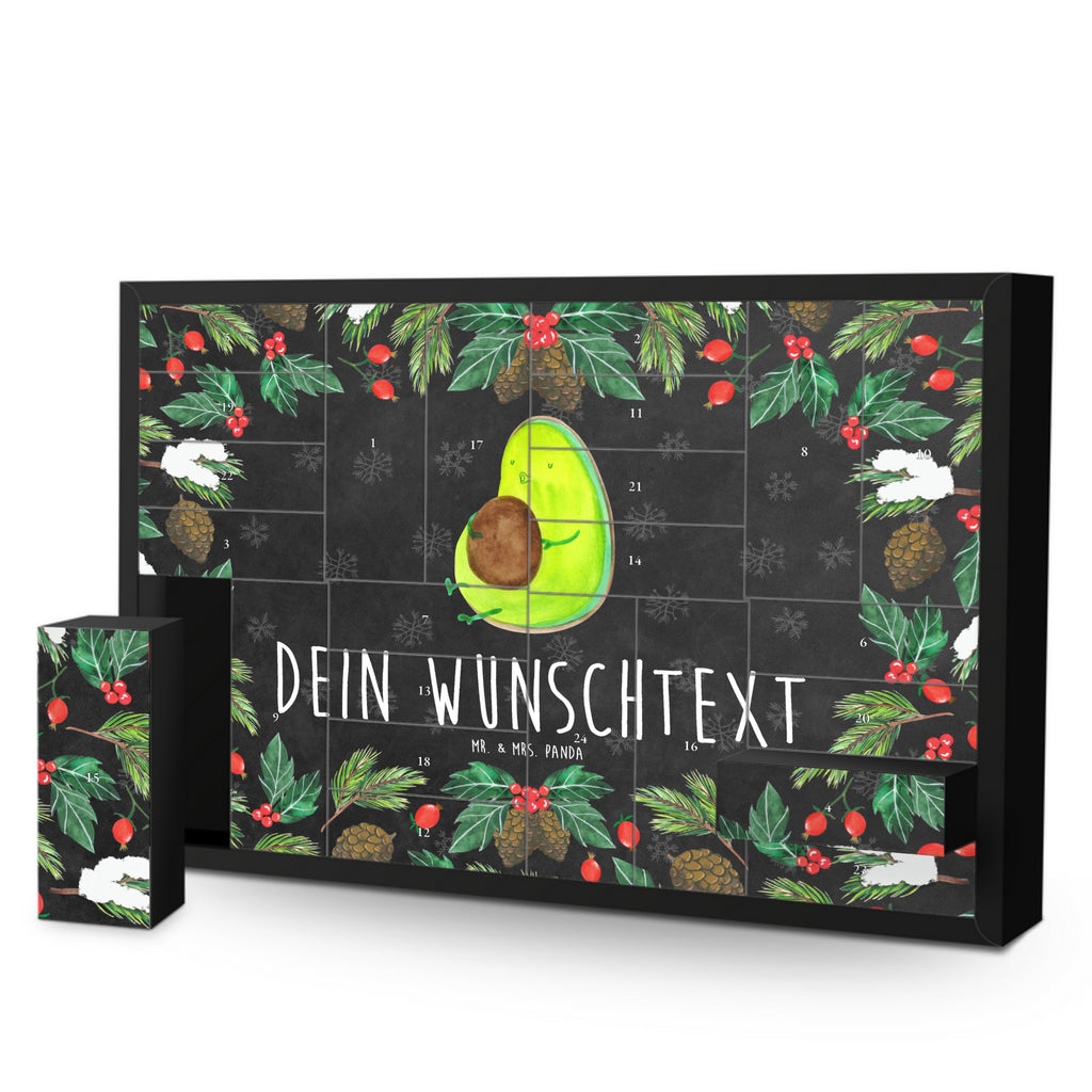 Personalisierter Befüllbarer Adventskalender Avocado Pfeifen Befüllbarer Adventskalender, Adventskalender zum selbst befüllen, Avocado, Veggie, Vegan, Gesund, Diät, Abnehmen, Ernährung, dick sein, Pummelfee