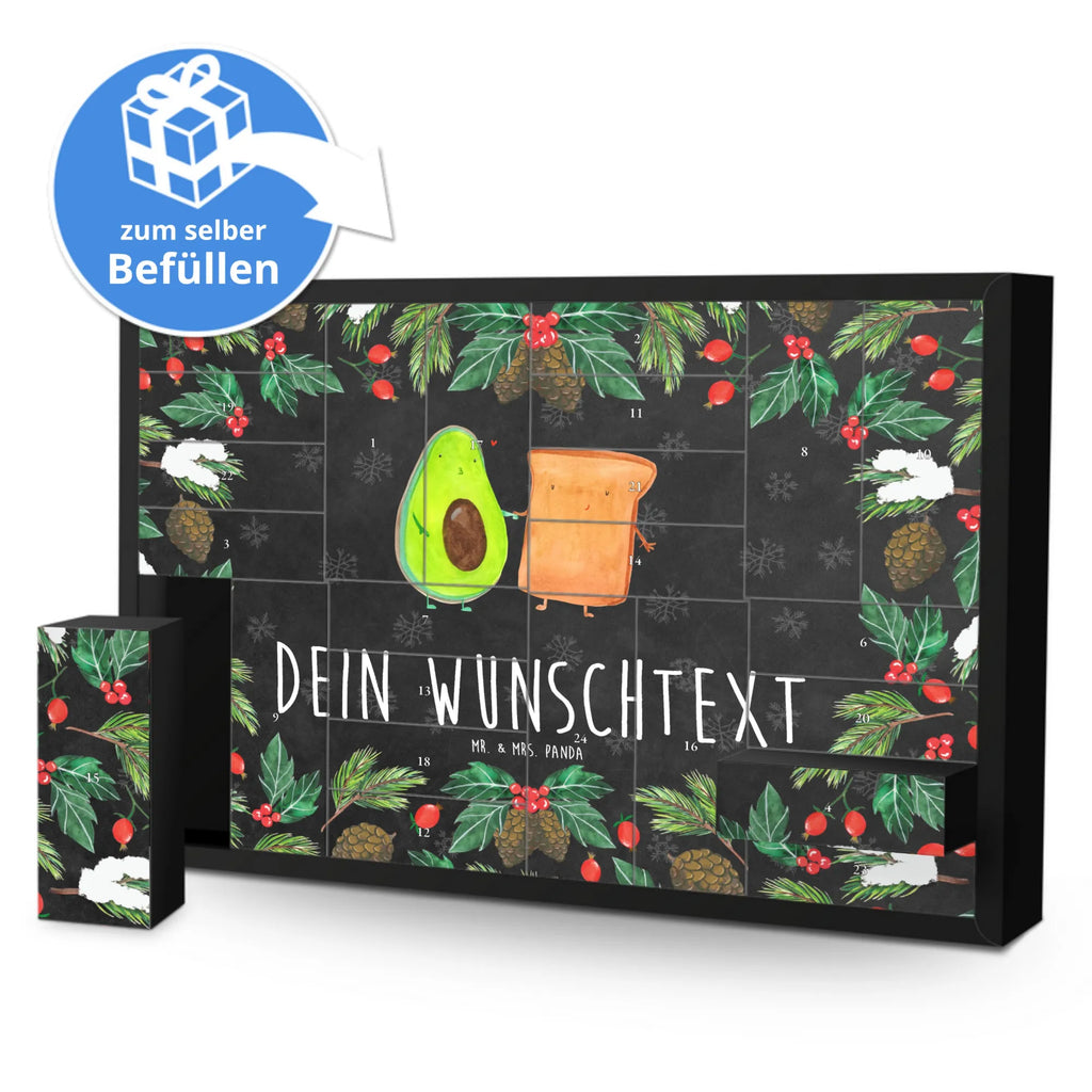 Personalisierter Befüllbarer Adventskalender Avocado Toast Befüllbarer Adventskalender, Adventskalender zum selbst befüllen, Avocado, Veggie, Vegan, Gesund, Toast, Toastbrot, Liebespaar, Pärchen, Freund, Freundin, Verlobt, Verlobungsparty, Hochzeit, Hochzeitsgeschenk, Jahrestag, Jahrestagsgeschenk