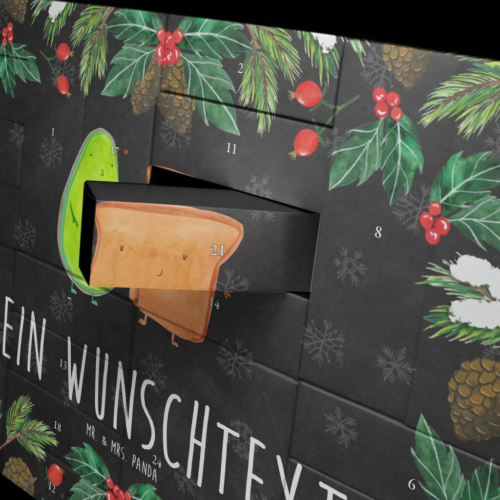 Personalisierter Befüllbarer Adventskalender Avocado Toast Befüllbarer Adventskalender, Adventskalender zum selbst befüllen, Avocado, Veggie, Vegan, Gesund, Toast, Toastbrot, Liebespaar, Pärchen, Freund, Freundin, Verlobt, Verlobungsparty, Hochzeit, Hochzeitsgeschenk, Jahrestag, Jahrestagsgeschenk