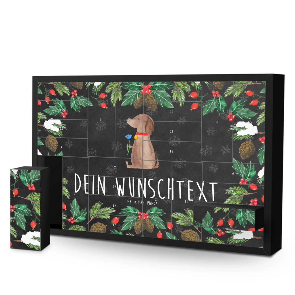 Personalisierter Befüllbarer Adventskalender Hund Blume Befüllbarer Adventskalender, Adventskalender zum selbst befüllen, Hund, Hundemotiv, Haustier, Hunderasse, Tierliebhaber, Hundebesitzer, Sprüche, Hunde, Frauchen, Hundeliebe