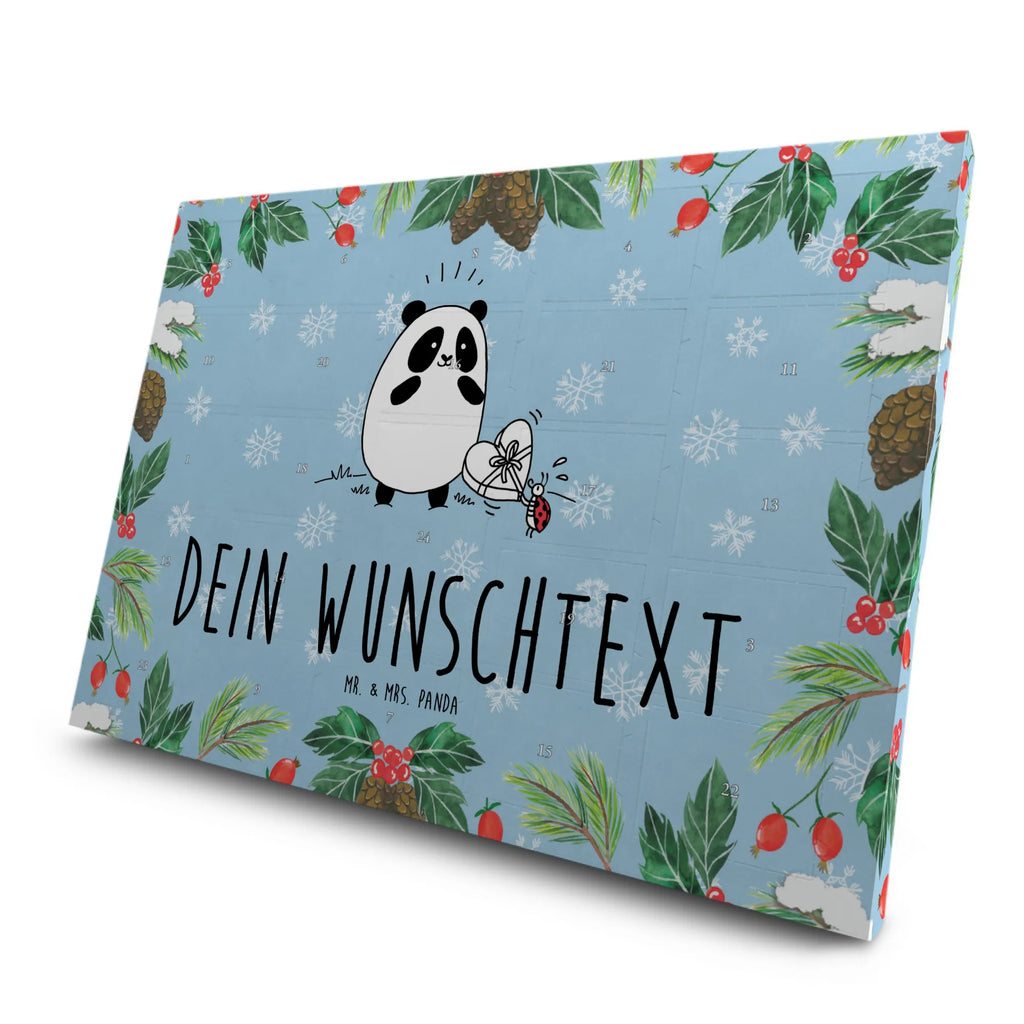 Personalisierter Tee Adventskalender Panda Dankeschön Personalisierter Tee Adventskalender