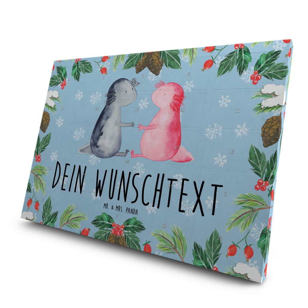 Personalisierter Tee Adventskalender Axolotl Liebe Personalisierter Tee Adventskalender, Axolotl, Molch, Axolot, Schwanzlurch, Lurch, Lurche, Liebe, große Liebe, Liebesbeweis, Freund, Verlobter, Ehemann, Jahrestag, Valentinstag