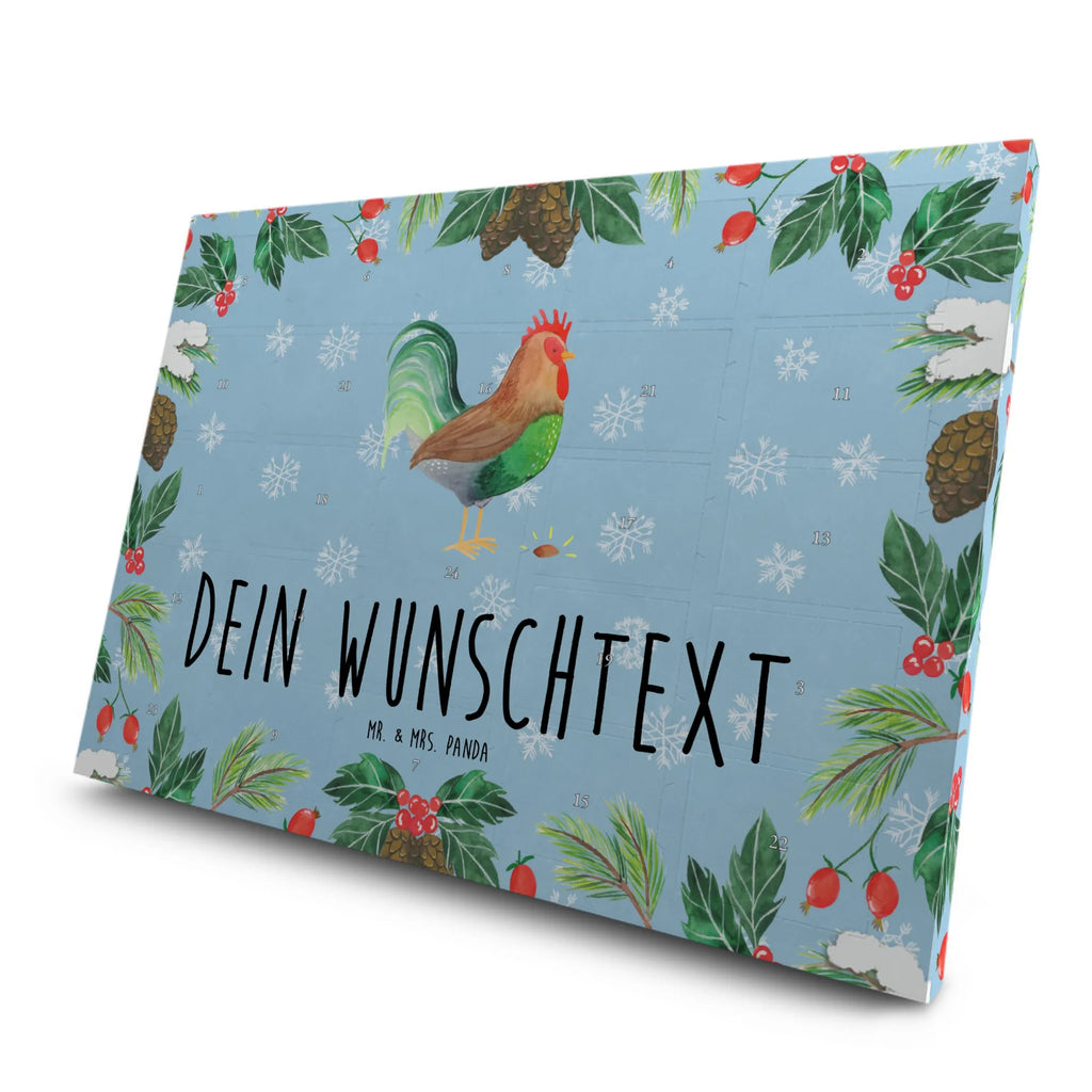 Personalisierter Tee Adventskalender Hahn Korn Personalisierter Tee Adventskalender, Bauernhof, Hoftiere, Landwirt, Landwirtin, Hahn, Korn, Henne, Eier, Natur