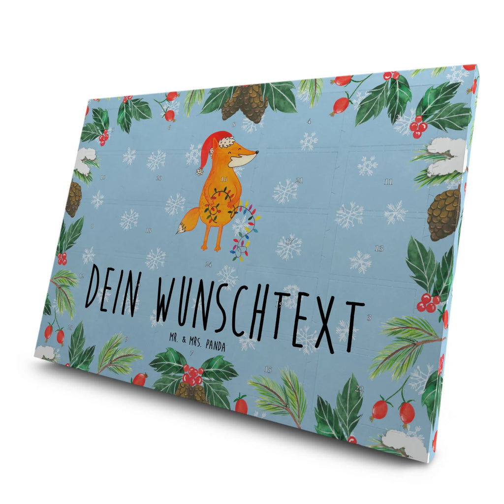 Personalisierter Tee Adventskalender Fuchs Weihnachten Personalisierter Tee Adventskalender, Winter, Weihnachten, Weihnachtsdeko, Nikolaus, Advent, Heiligabend, Wintermotiv, Fuchs, Füchse, Spruch schön, Geschenk Weihnachten, Weihnachtsmann, Weihnachtszeit