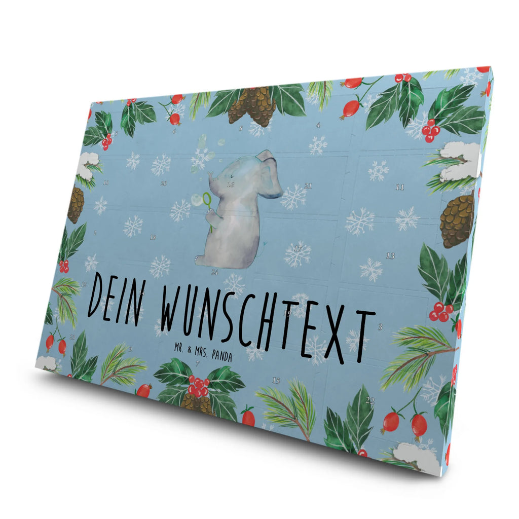 Personalisierter Tee Adventskalender Elefant Seifenblasen Personalisierter Tee Adventskalender, Tiermotive, Gute Laune, lustige Sprüche, Tiere, Elefant, Elefanten, Dickhäuter, Rüsseltier, Seifenblasen, Liebe, Heimat, Gefühl. Daheim, Liebesbeweis, Liebesspruch