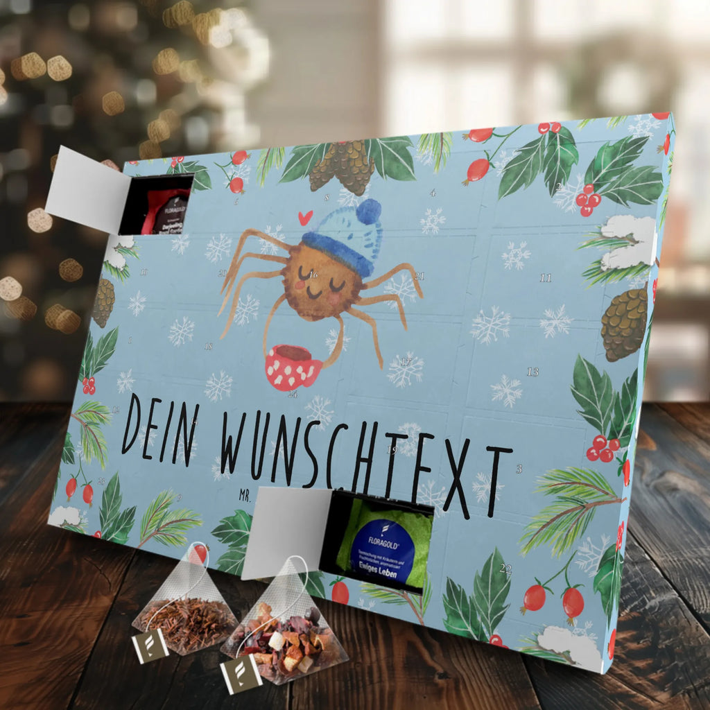 Personalisierter Tee Adventskalender Spinne Agathe Kaffee Personalisierter Tee Adventskalender, Spinne Agathe, Spinne, Agathe, Videos, Merchandise, Kaffee, Morgen, Morgenmuffel, Lebensweisheiten, Weiser Spruch