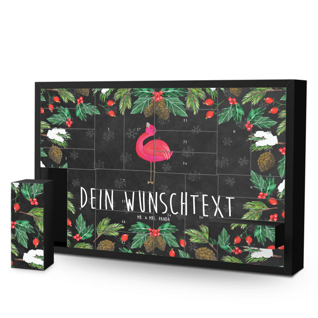 Personalisierter Befüllbarer Adventskalender Flamingo Stolz Befüllbarer Adventskalender, Adventskalender zum selbst befüllen, Flamingo, stolz, Freude, Selbstliebe, Selbstakzeptanz, Freundin, beste Freundin, Tochter, Mama, Schwester