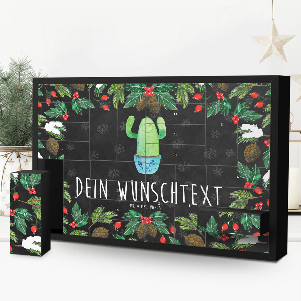 Personalisierter Befüllbarer Adventskalender Kaktus Happy Befüllbarer Adventskalender, Adventskalender zum selbst befüllen, Kaktus, Kakteen, Motivation, Spruch, lustig, Kindersicherung, Neustart, Büro, Büroalltag, Kollege, Kollegin, Freundin, Mutter, Familie, Ausbildung