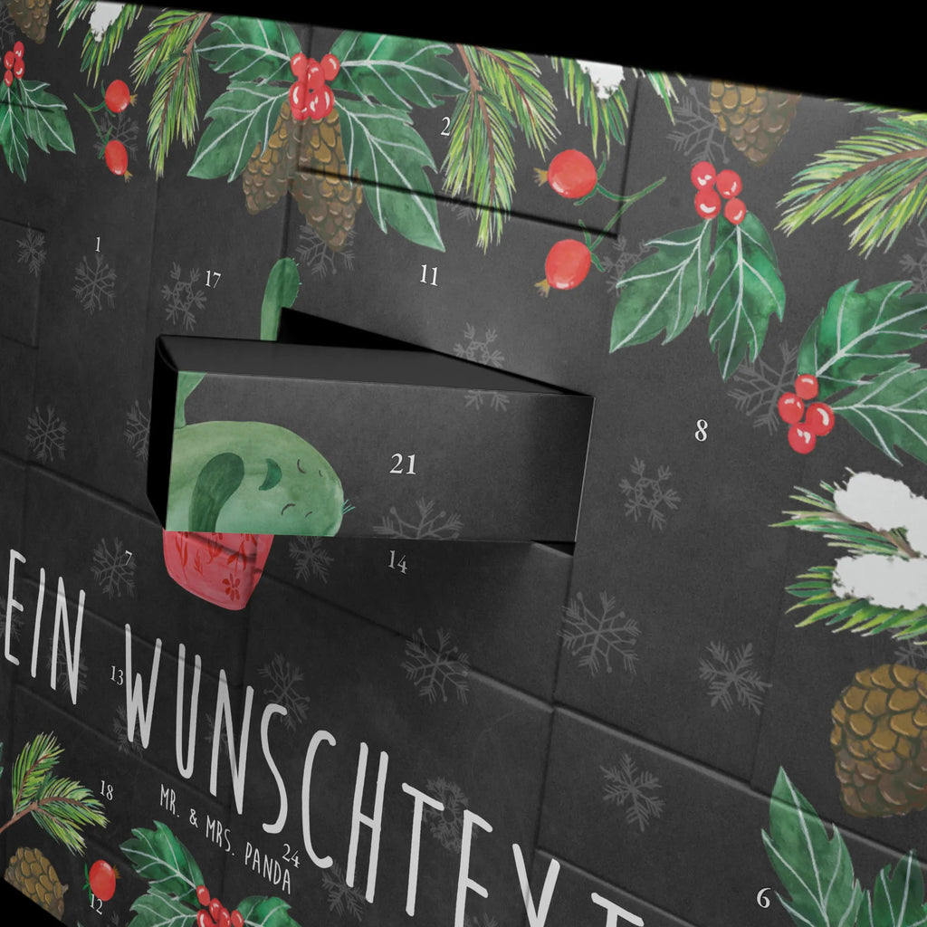 Personalisierter Befüllbarer Adventskalender Kaktus Mama Befüllbarer Adventskalender, Adventskalender zum selbst befüllen, Kaktus, Kakteen, Kaktusliebe, Ärger, Büro, Büroalltag, Schule, Motivation, Quote