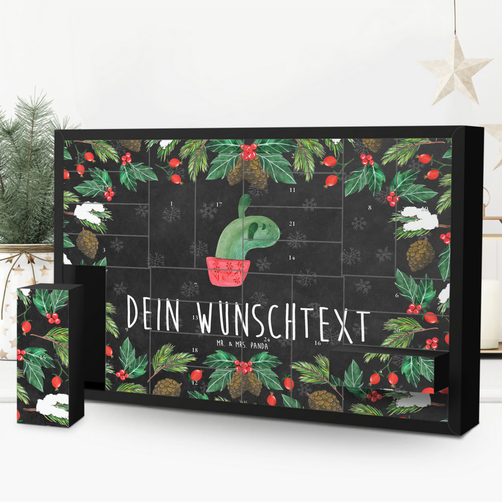 Personalisierter Befüllbarer Adventskalender Kaktus Mama Befüllbarer Adventskalender, Adventskalender zum selbst befüllen, Kaktus, Kakteen, Kaktusliebe, Ärger, Büro, Büroalltag, Schule, Motivation, Quote