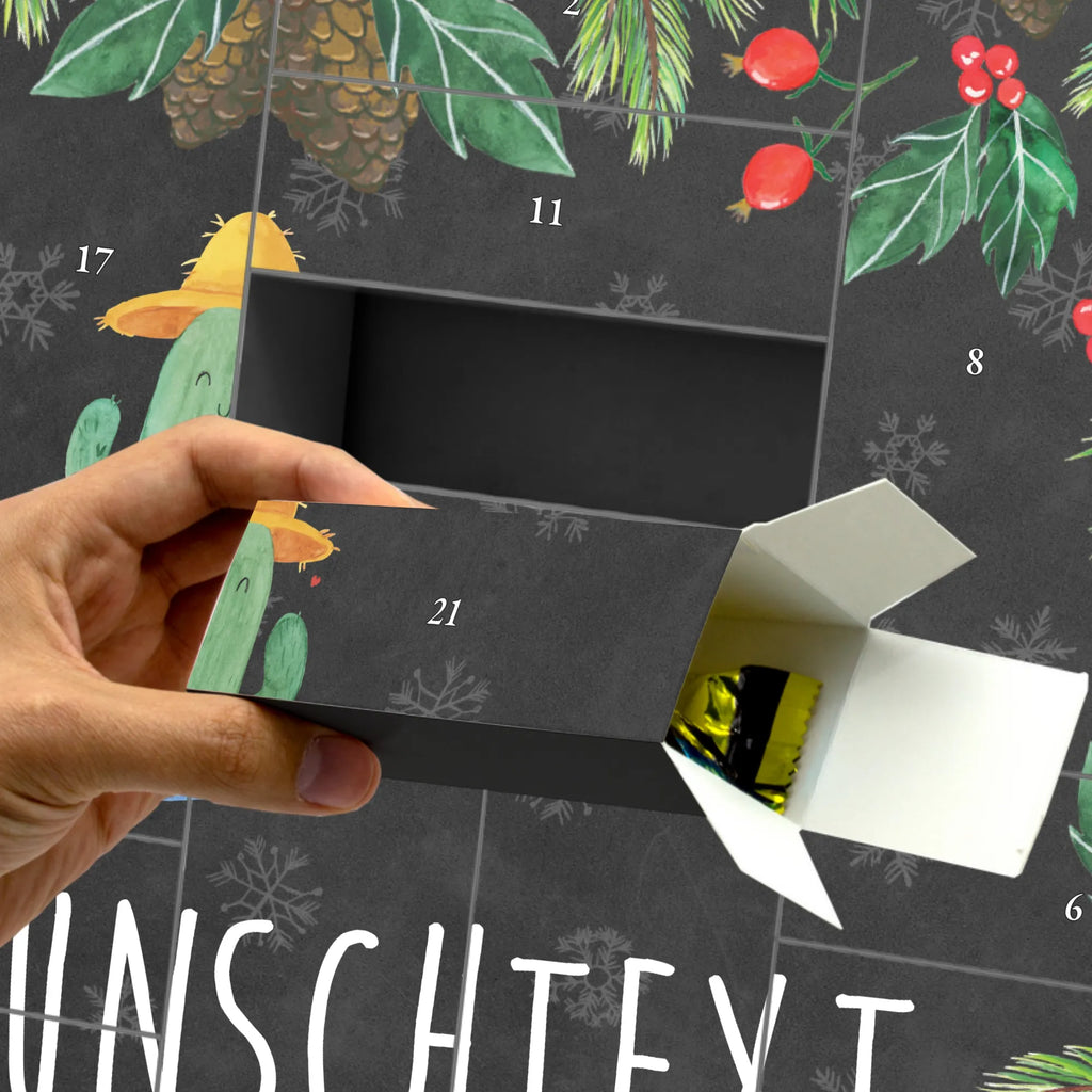 Personalisierter Befüllbarer Adventskalender Kaktus Hut Befüllbarer Adventskalender, Adventskalender zum selbst befüllen, Kaktus, Kakteen, Reisen, Weltreise, Weltenbummler, Reisetagebuch, Städtetrip, Kaktusliebe, Geschenkidee, Spruch, Motivation