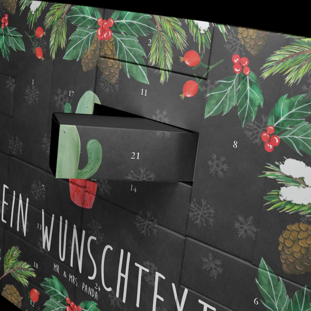 Personalisierter Befüllbarer Adventskalender Kaktus Wut Befüllbarer Adventskalender, Adventskalender zum selbst befüllen, Kaktus, Kakteen, ärgern, Büro, Schule, Büroalltag, Chefin, Kollege, Kollegin, wütend