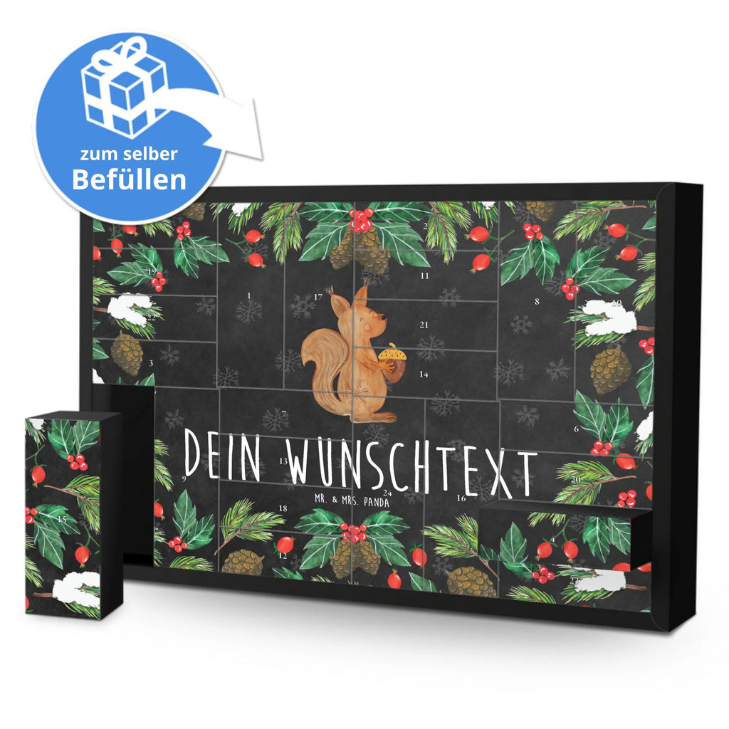 Personalisierter Befüllbarer Adventskalender Eichhörnchen Weihnachten Befüllbarer Adventskalender, Adventskalender zum selbst befüllen, Winter, Weihnachten, Weihnachtsdeko, Nikolaus, Advent, Heiligabend, Wintermotiv, Frohe Weihnachten, Frohes neues Jahr, Guten Rutsch, Weihnachtsmotiv, Weihnachtsgruß, Neujahr, Vogel