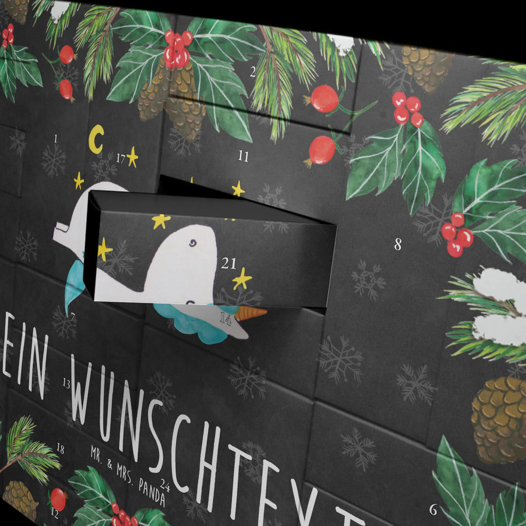 Personalisierter Befüllbarer Adventskalender Einhorn Sternenhimmel Befüllbarer Adventskalender, Adventskalender zum selbst befüllen, Einhorn, Einhörner, Einhorn Deko, Unicorn, Sterne, Dachschaden, Verrückt, Sternenhimmel