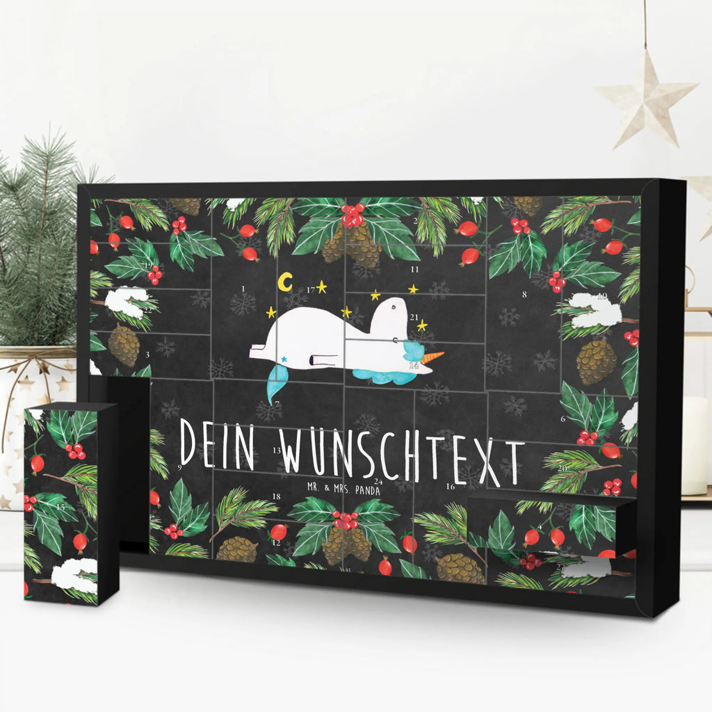 Personalisierter Befüllbarer Adventskalender Einhorn Sternenhimmel Befüllbarer Adventskalender, Adventskalender zum selbst befüllen, Einhorn, Einhörner, Einhorn Deko, Unicorn, Sterne, Dachschaden, Verrückt, Sternenhimmel