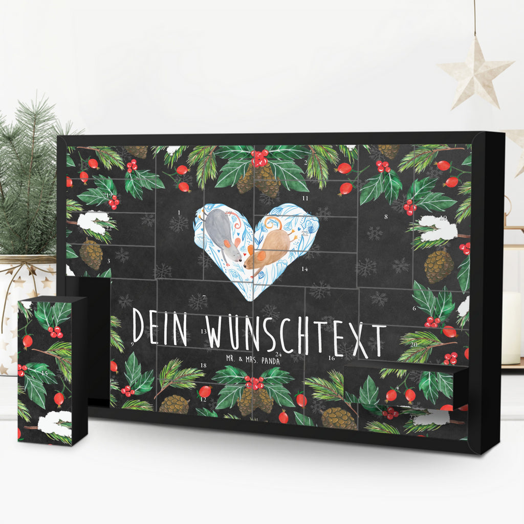 Personalisierter Befüllbarer Adventskalender Mäuse Herz Befüllbarer Adventskalender, Adventskalender zum selbst befüllen, Liebe, Partner, Freund, Freundin, Ehemann, Ehefrau, Heiraten, Verlobung, Heiratsantrag, Liebesgeschenk, Jahrestag, Hocheitstag, Maus, Mäuse, Liebesbotschaft, Liebesbeweis, Hochzeit, Lieblingsmensch, Gemeinsamkeit, Love, Geschenk für zwei