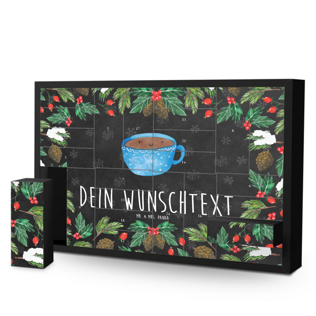 Personalisierter Befüllbarer Adventskalender Kaffee Tasse Befüllbarer Adventskalender, Adventskalender zum selbst befüllen, Tiermotive, Gute Laune, lustige Sprüche, Tiere, Kaffee, Tasse, Liebe, Geschmack, Genuss, Glücklich