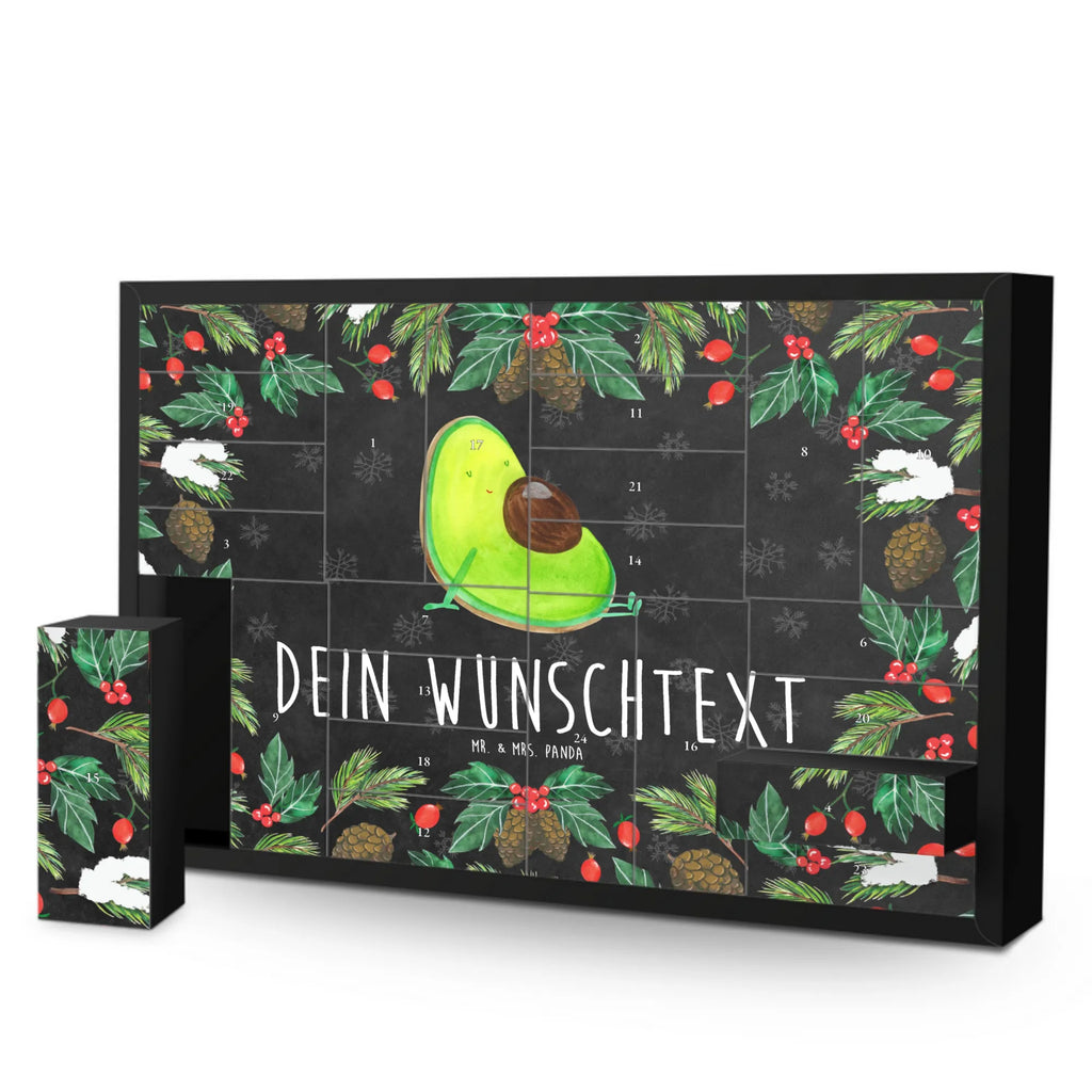 Personalisierter Befüllbarer Adventskalender Avocado Schwangerschaft Befüllbarer Adventskalender, Adventskalender zum selbst befüllen, Avocado, Veggie, Vegan, Gesund, schwanger, Schwangerschaft, Babyparty, Babyshower