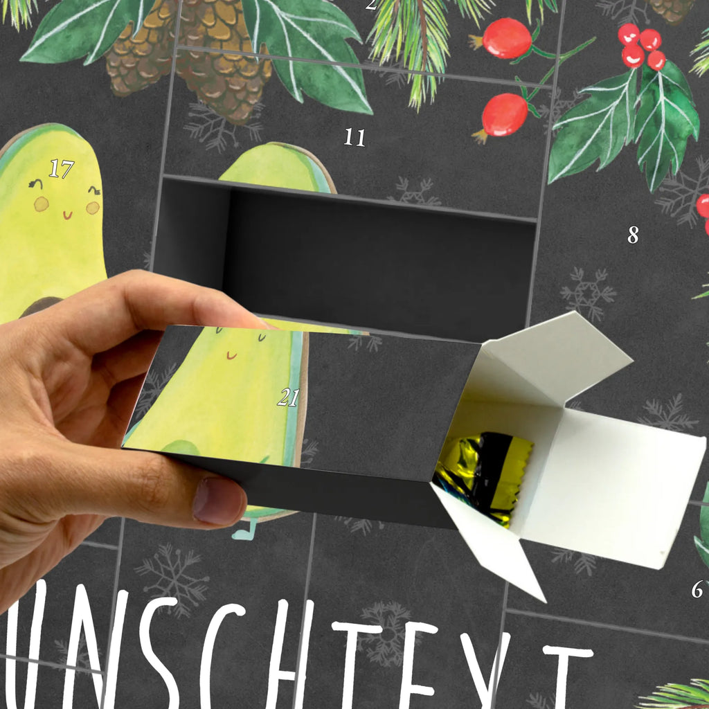 Personalisierter Befüllbarer Adventskalender Avocado Pärchen Befüllbarer Adventskalender, Adventskalender zum selbst befüllen, Avocado, Veggie, Vegan, Gesund, Avocuddle, Liebe, Schwangerschaft, Familie, Babyshower, Babyparty, Hochzeit, Kinder, Avocados, Geburt