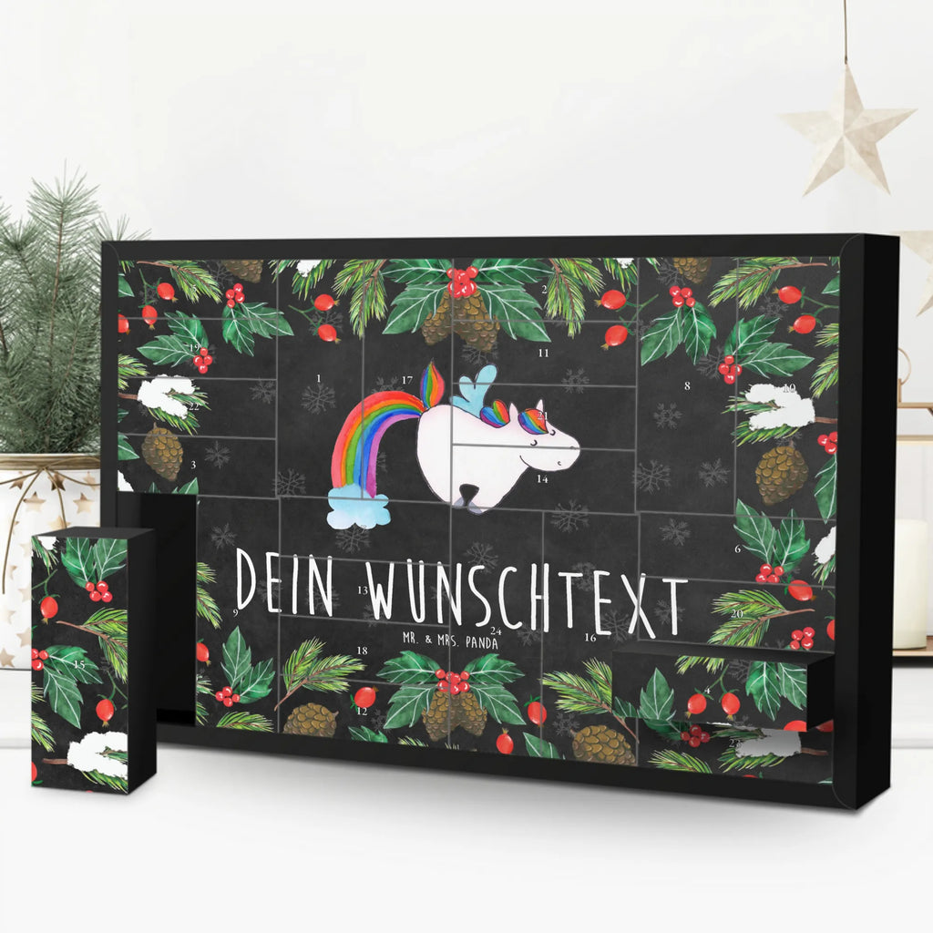 Personalisierter Befüllbarer Adventskalender Einhorn Fliegendes Pferd Befüllbarer Adventskalender, Adventskalender zum selbst befüllen, Einhorn, Einhörner, Einhorn Deko, Pegasus, Unicorn, Regenbogen, Spielen, Realität, Glitzer, Erwachsenwerden