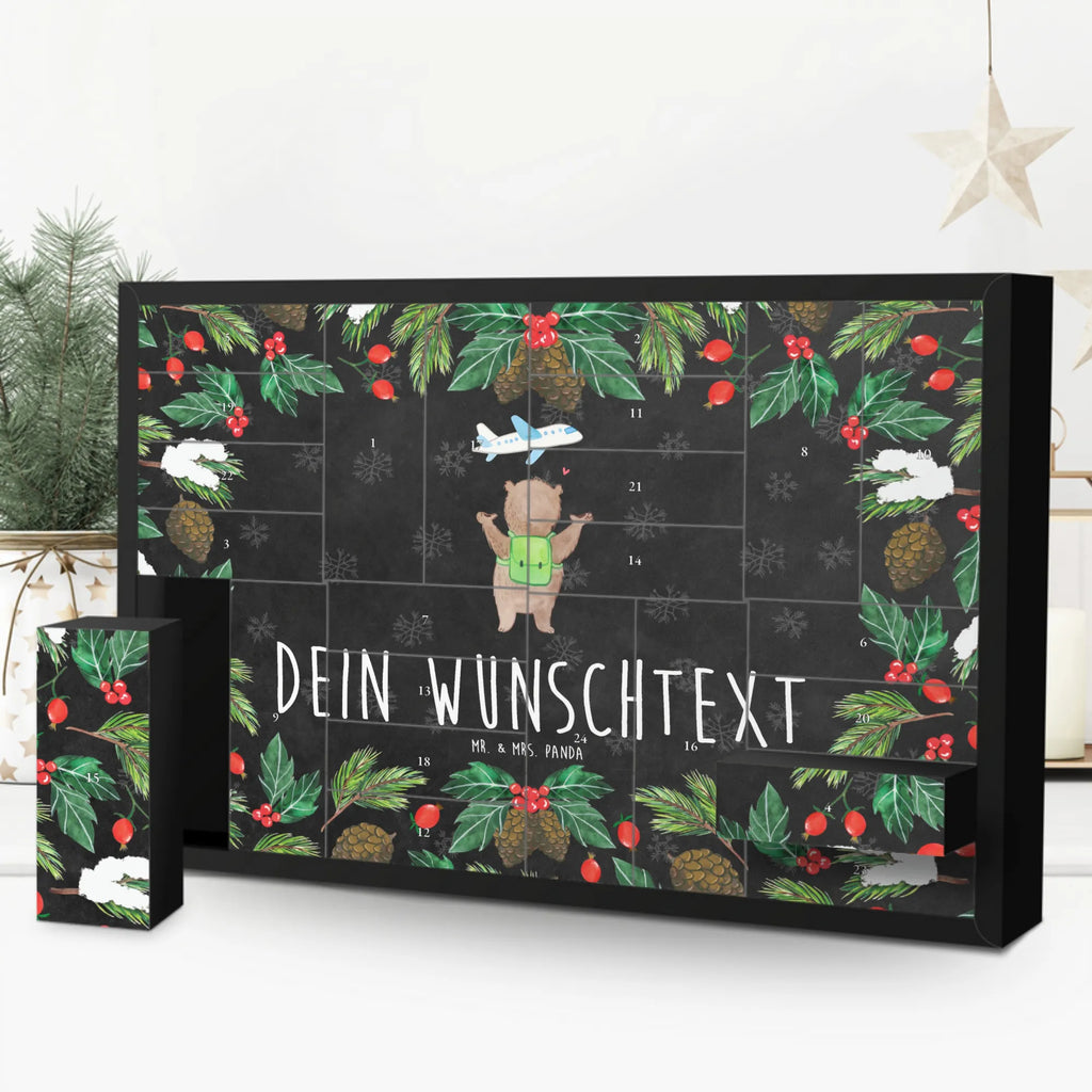 Personalisierter Befüllbarer Adventskalender Bär Flugzeug Befüllbarer Adventskalender, Adventskalender zum selbst befüllen, Liebe, Partner, Freund, Freundin, Ehemann, Ehefrau, Heiraten, Verlobung, Heiratsantrag, Liebesgeschenk, Jahrestag, Hocheitstag, Valentinstag, Geschenk für Frauen, Hochzeitstag, Mitbringsel, Geschenk für Freundin, Geschenk für Partner, Liebesbeweis, für Männer, für Ehemann