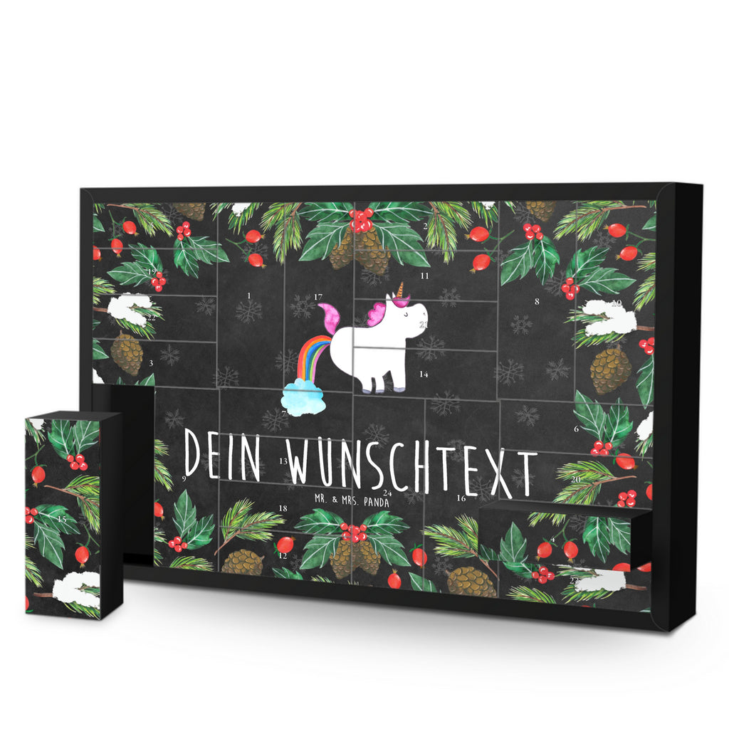 Personalisierter Befüllbarer Adventskalender Einhorn Pupsen Befüllbarer Adventskalender, Adventskalender zum selbst befüllen, Einhorn, Einhörner, Einhorn Deko, Pegasus, Unicorn, Pups, Regenbogen, Glitzer, Einhornpower, Erwachsenwerden, Spaß, lustig, Freundin